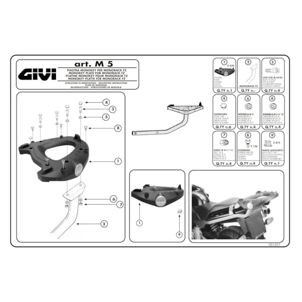 Instructions de montage M5