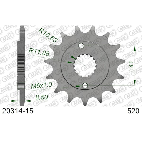 Front sprocket image