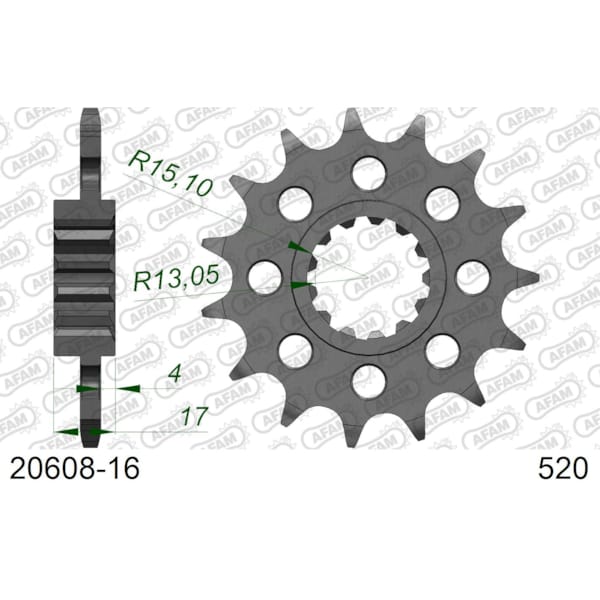 Front sprocket image