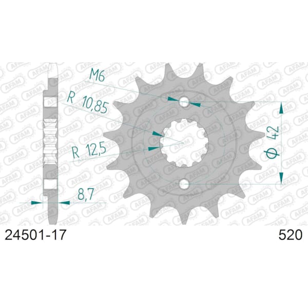 Front sprocket image