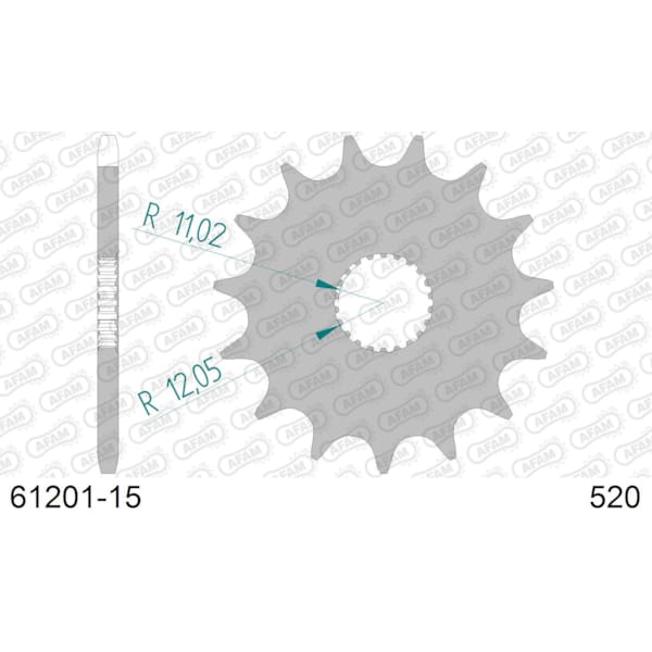 Front sprocket image