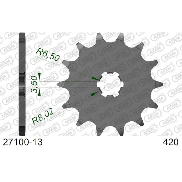 Front sprocket image