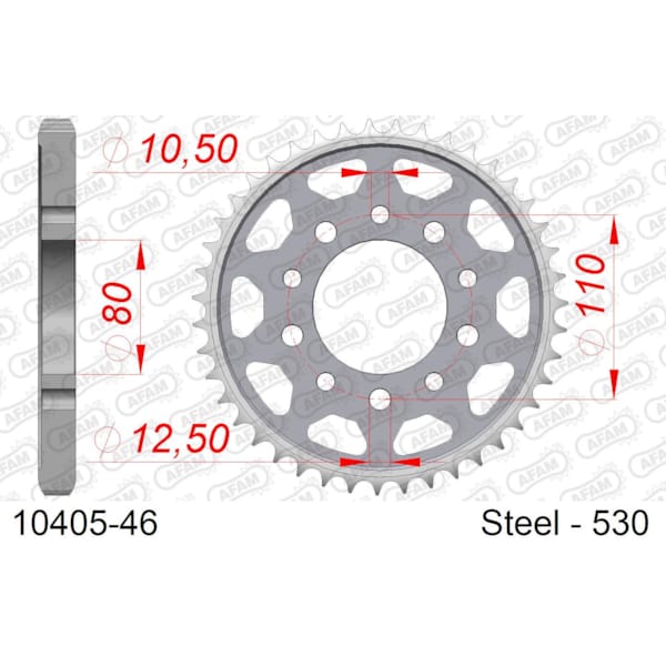 Rear sprocket image