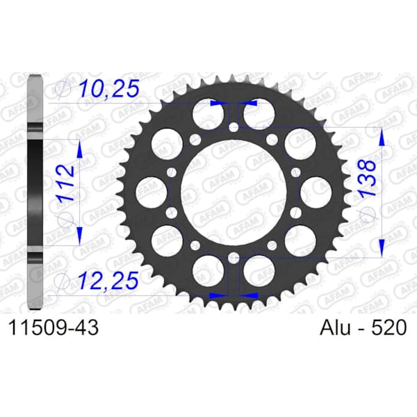 Rear sprocket image