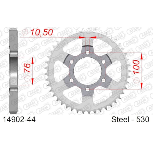 Rear sprocket image
