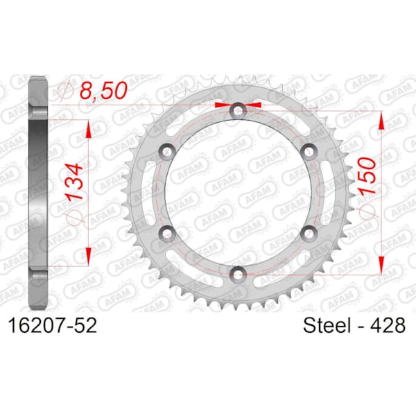 Rear sprocket image