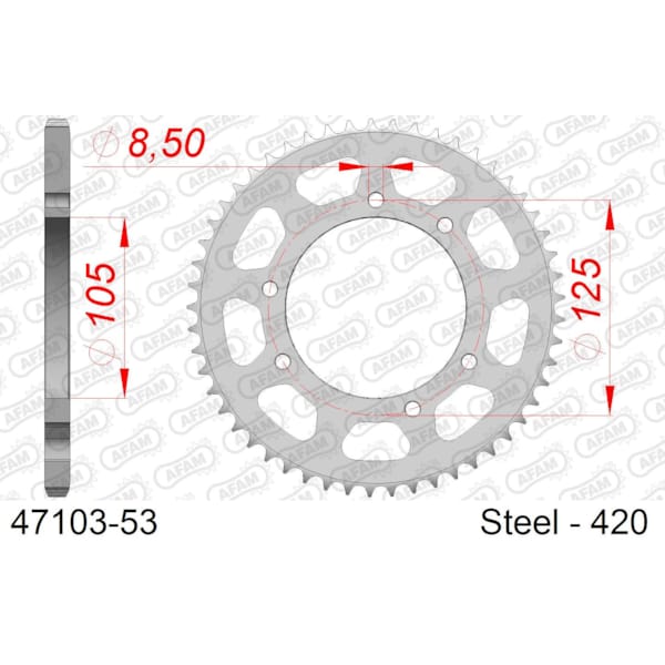 Rear sprocket image